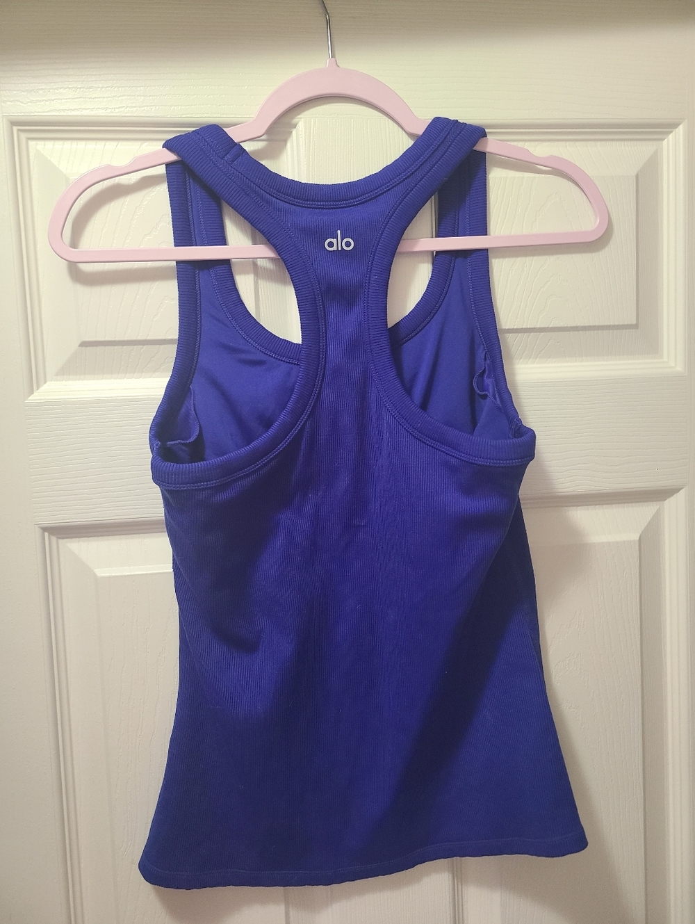 ALO Yoga Women’s Racerback Tank Top — Royal Blue